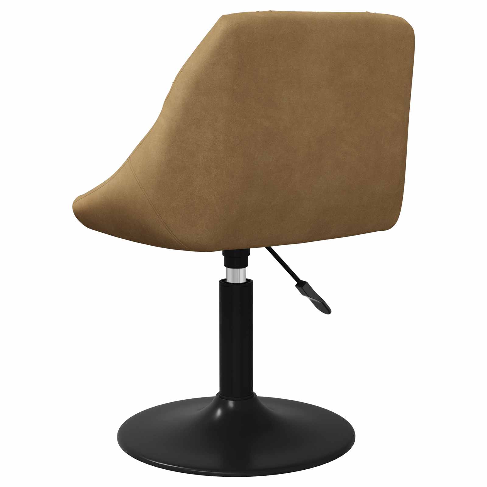 vidaXL Drehbare Esszimmerstühle 2 pcs Braun 46 x 44 x 77,5 cm