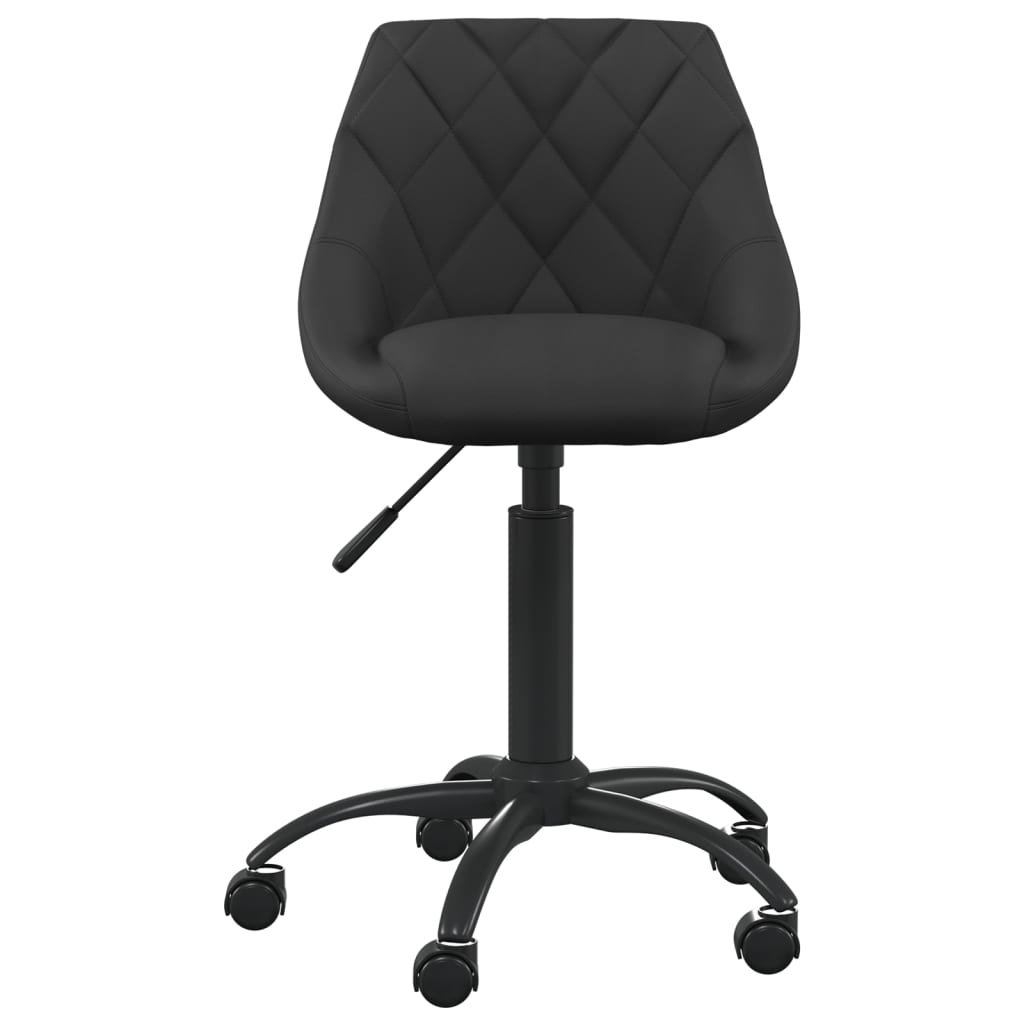 vidaXL Esszimmerstuhl Schwarz Samt