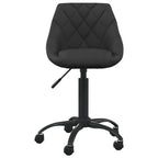 vidaXL Esszimmerstuhl Schwarz Samt