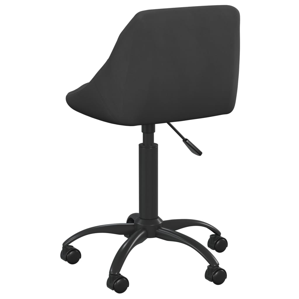 vidaXL Esszimmerstuhl Schwarz Samt