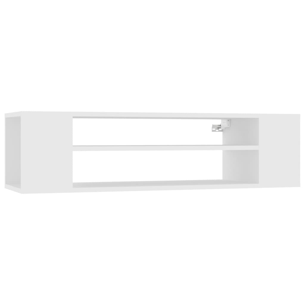 vidaXL TV-Hängeschrank Weiß 100x30x26,5 cm Holzwerkstoff