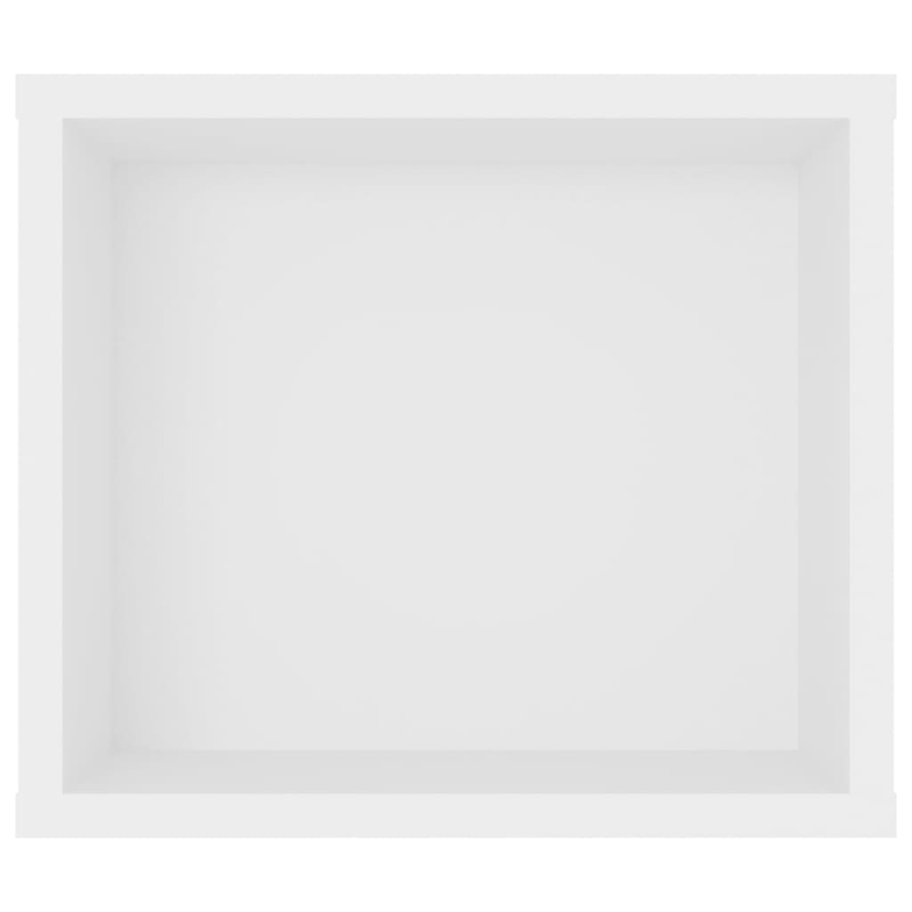 vidaXL TV-Hängeschrank Weiß 100x30x26,5 cm Holzwerkstoff