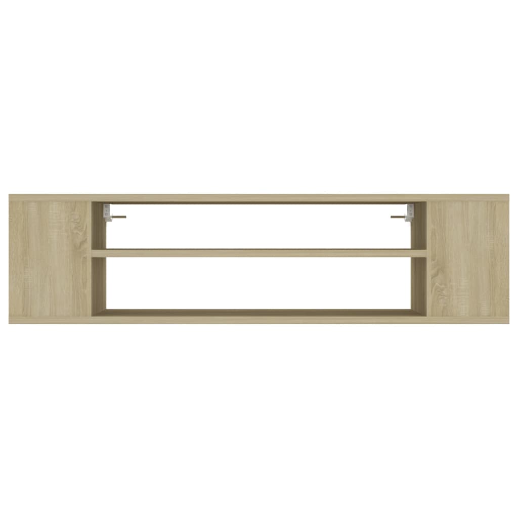 vidaXL TV-Hängeschrank Sonoma-Eiche 100x30x26,5 cm Holzwerkstoff