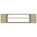 vidaXL TV-Hängeschrank Sonoma-Eiche 100x30x26,5 cm Holzwerkstoff