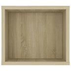 vidaXL TV-Hängeschrank Sonoma-Eiche 100x30x26,5 cm Holzwerkstoff