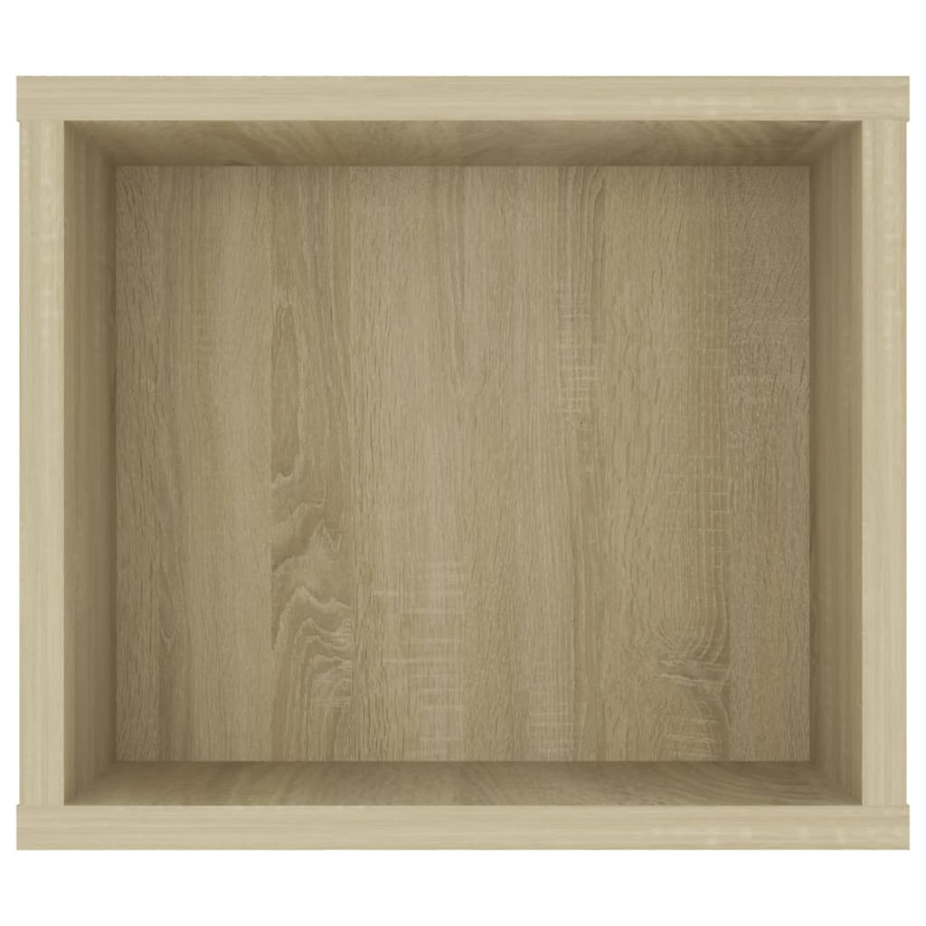 vidaXL TV-Hängeschrank Sonoma-Eiche 100x30x26,5 cm Holzwerkstoff