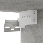 vidaXL TV-Hängeschrank Betongrau 100x30x26,5 cm Holzwerkstoff