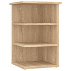 vidaXL Beistellregal Sonoma-Eiche 35x35x55 cm Holzwerkstoff