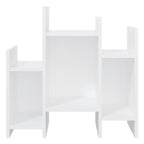 vidaXL Regalschrank Weiß 60x26x60 cm Holzwerkstoff