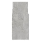 vidaXL Regalschrank Betongrau 60x26x60 cm Holzwerkstoff