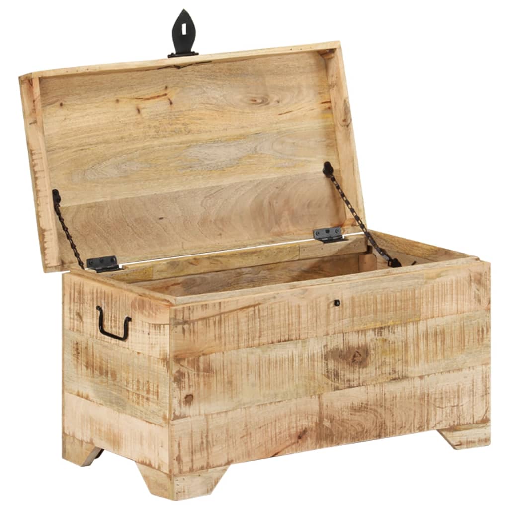 vidaXL Truhe Massivholz Mango