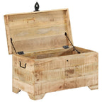 vidaXL Truhe Massivholz Mango