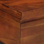 vidaXL Aufbewahrungstruhe 110x35x41 cm Akazie Massivholz