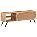 vidaXL TV-Schrank 110x30x40 cm Mango Massivholz