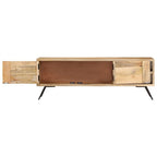 vidaXL TV-Schrank 110x30x40 cm Mango Massivholz