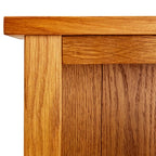 vidaXL Bücherregal 6 Fächer 52x22x180 cm Massivholz Eiche