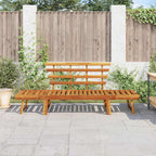 vidaXL Gartenbank 2-in-1 190 cm Massivholz Akazie