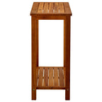 vidaXL Garten-Konsolentisch 80x35x75 cm Massivholz Akazie