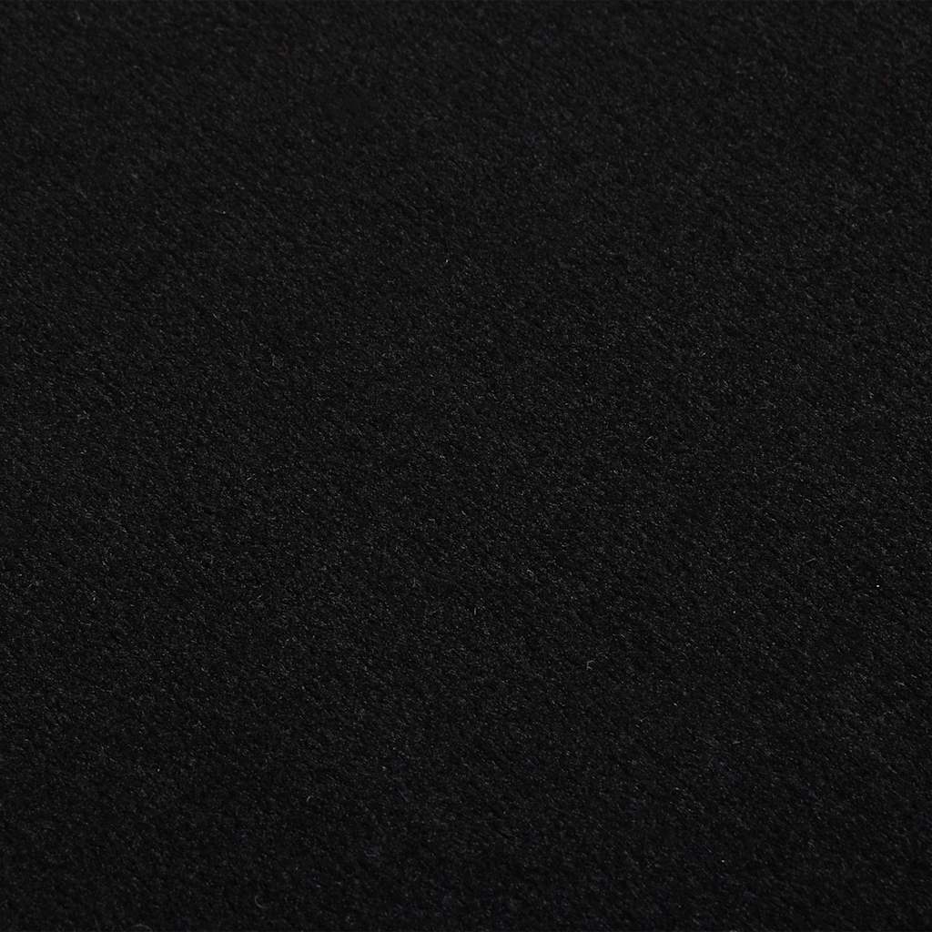 vidaXL Teppichläufer BCF Schwarz mit Motiv 60x200 cm