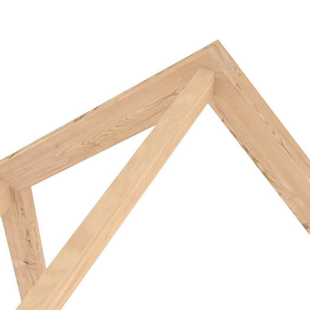 vidaXL Kinderbett mit Schublade Massivholz Kiefer 70x140 cm