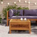 vidaXL Couchtisch 65x65x35 cm Massivholz Akazie