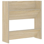 vidaXL Wand-Schuhschrank Sonoma-Eiche 60x18x60 cm Holzwerkstoff