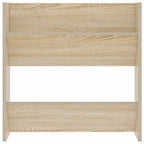 vidaXL Wand-Schuhschränke 2 Stk. Sonoma-Eiche 60x18x60cm Holzwerkstoff