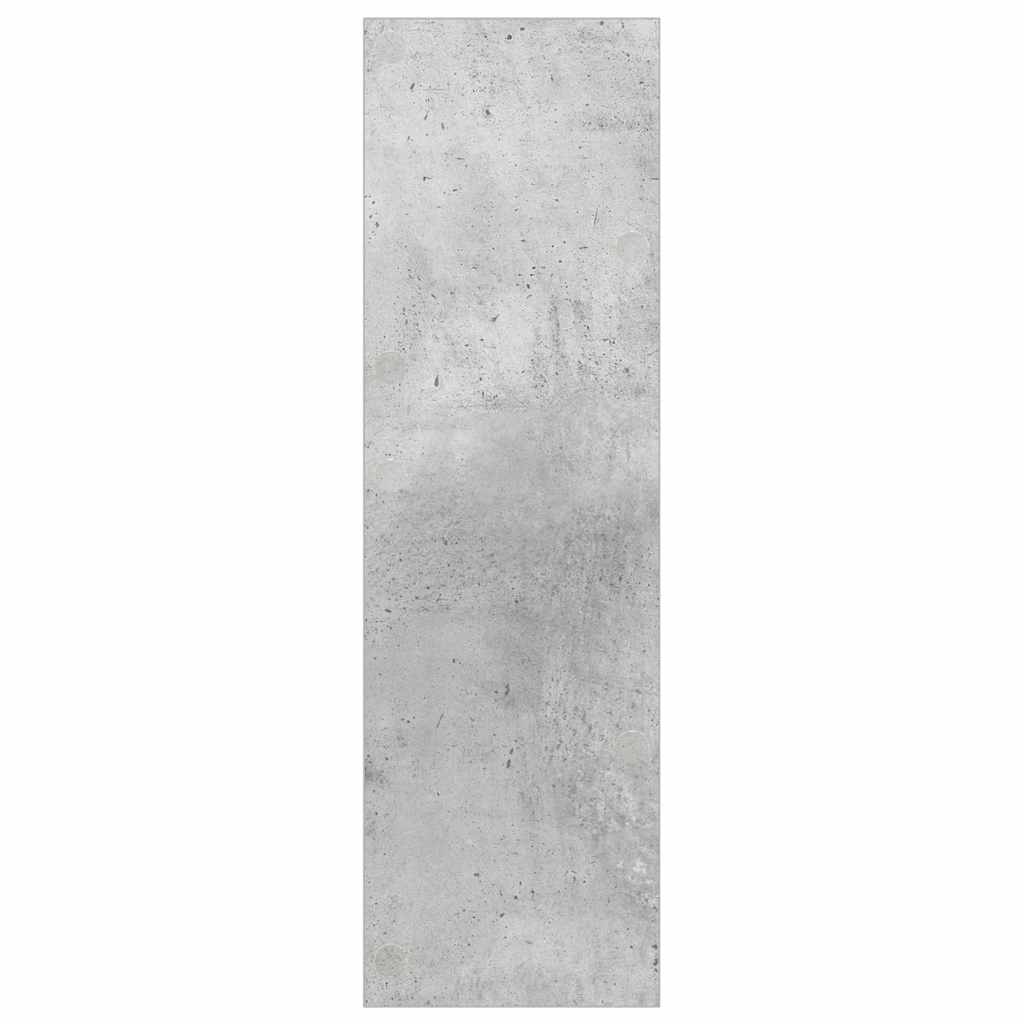 vidaXL Wand-Schuhschrank Betongrau 60x18x60 cm Holzwerkstoff