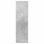 vidaXL Wand-Schuhschrank Betongrau 60x18x60 cm Holzwerkstoff