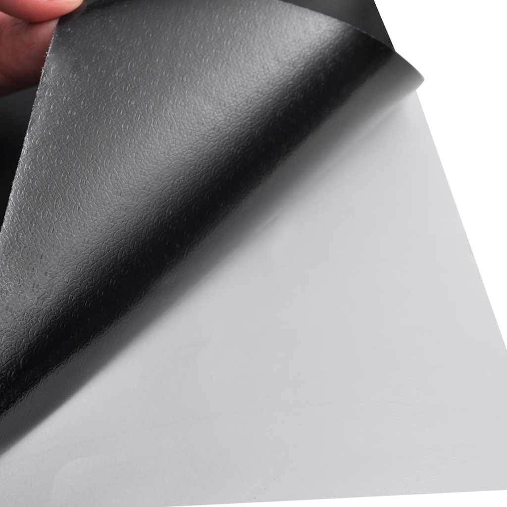 vidaXL Autofolien 2 Stk. Matt-Schwarz 100x150 cm+50x150 cm