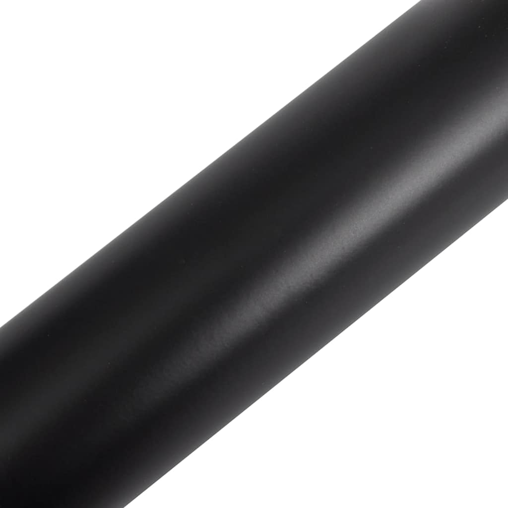 vidaXL Autofolien 2 Stk. Matt-Schwarz 100x150 cm+50x150 cm