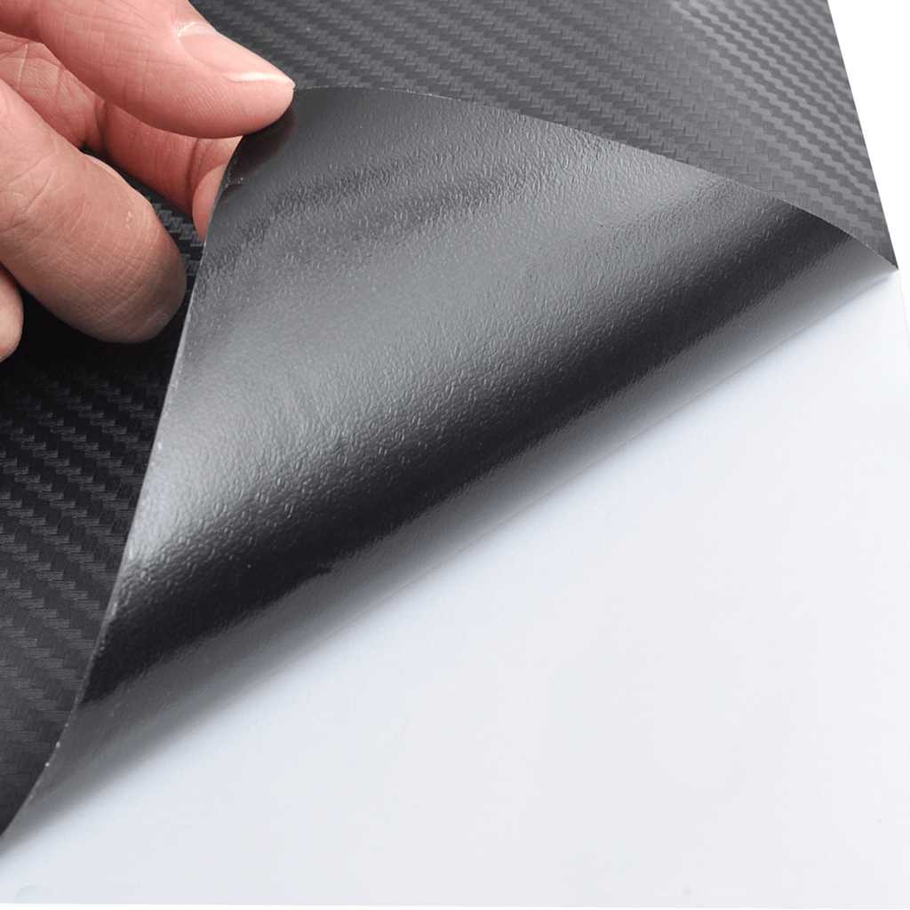 vidaXL Autofolie 3D Schwarz 100x150 cm