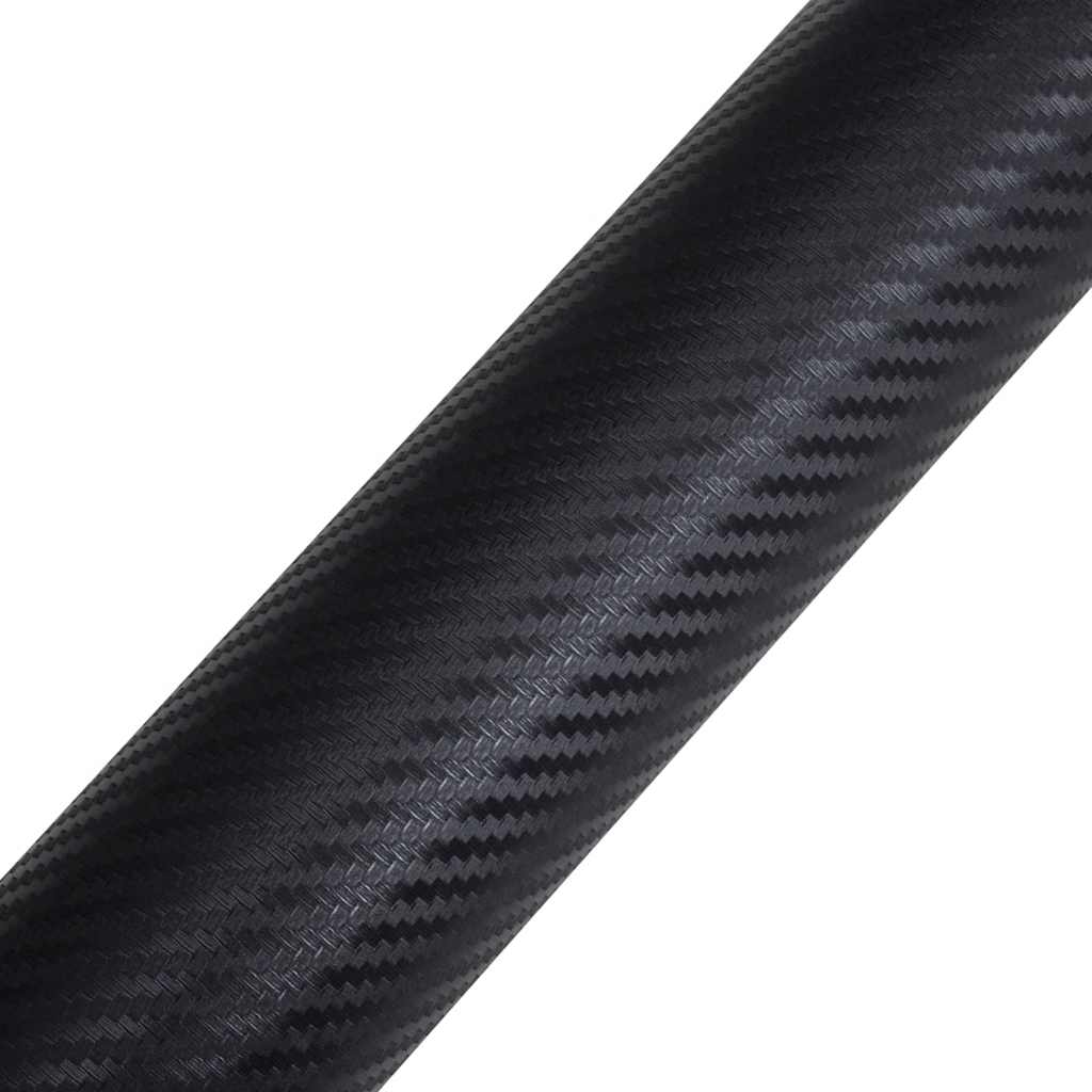 vidaXL Autofolie 3D Schwarz 100x150 cm