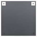 vidaXL Wandspiegel mit LED-Beleuchtung Quadratisch Glas