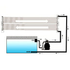 vidaXL Solar-Panel Poolheizung 6 Stk.
