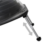 vidaXL Solarkugel Poolheizung 2 Stk. 75x75x36 cm HDPE Aluminium