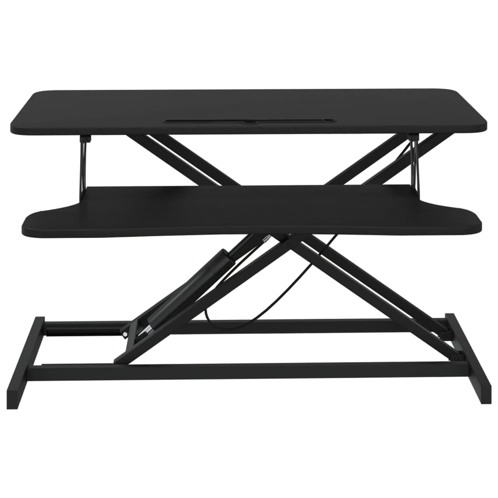 vidaXL Arbeitsstation Verstellbar 90x40x(13-50) cm Stahl Holzwerkstoff