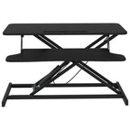 vidaXL Arbeitsstation Verstellbar 90x40x(13-50) cm Stahl Holzwerkstoff