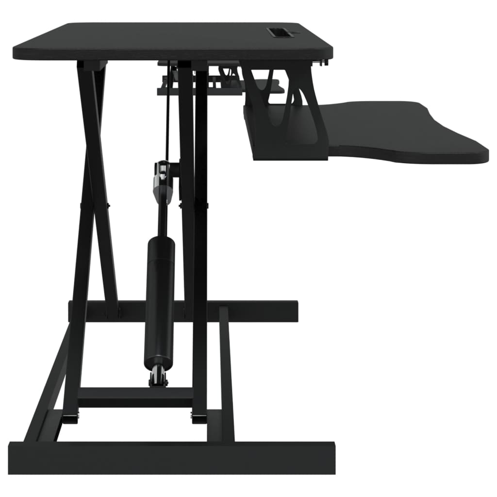 vidaXL Arbeitsstation Verstellbar 90x40x(13-50) cm Stahl Holzwerkstoff