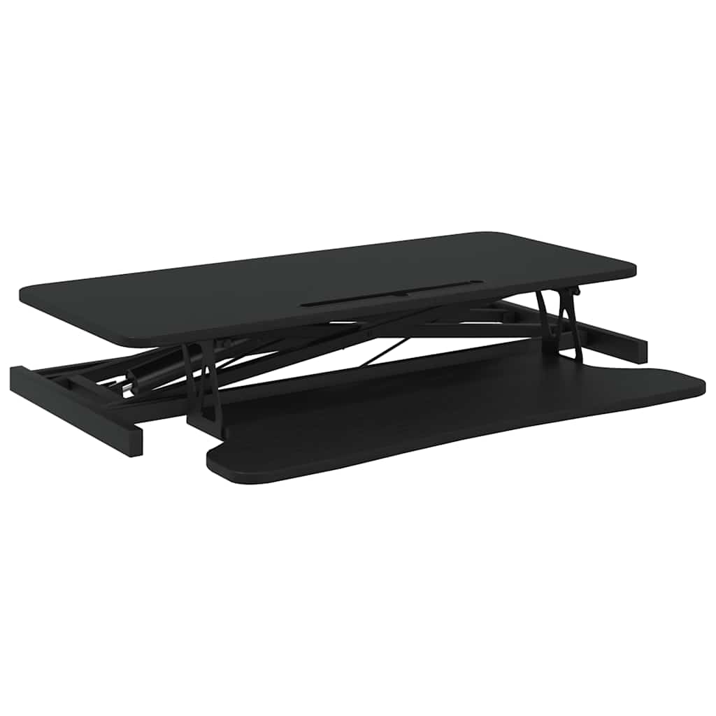 vidaXL Arbeitsstation Verstellbar 90x40x(13-50) cm Stahl Holzwerkstoff