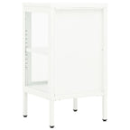 vidaXL Sideboard 38x35x70 cm Metall und Glas