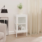 vidaXL Sideboard 38x35x70 cm Metall und Glas