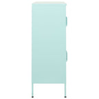 vidaXL Lagerschrank Minzgrün 80x35x101,5 cm Stahl