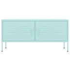 vidaXL TV-Schrank Minzgrün 105x35x50 cm Stahl