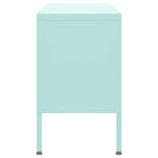 vidaXL TV-Schrank Minzgrün 105x35x50 cm Stahl