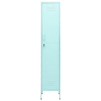 vidaXL Schließfachschrank Minzgrün 35x46x180 cm Stahl