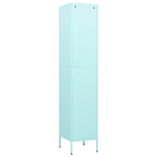 vidaXL Schließfachschrank Minzgrün 35x46x180 cm Stahl