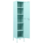 vidaXL Schließfachschrank Minzgrün 35x46x180 cm Stahl