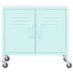 vidaXL Lagerschrank Mintgrün 60x35x56 cm Stahl