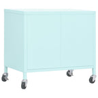 vidaXL Lagerschrank Mintgrün 60x35x56 cm Stahl